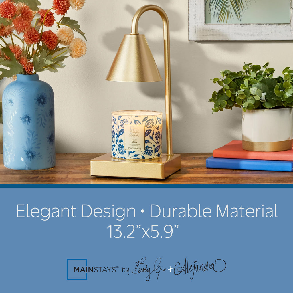 Candle Warmer Lamp, Wax Candle Warmer for Home Fragrance, Gold