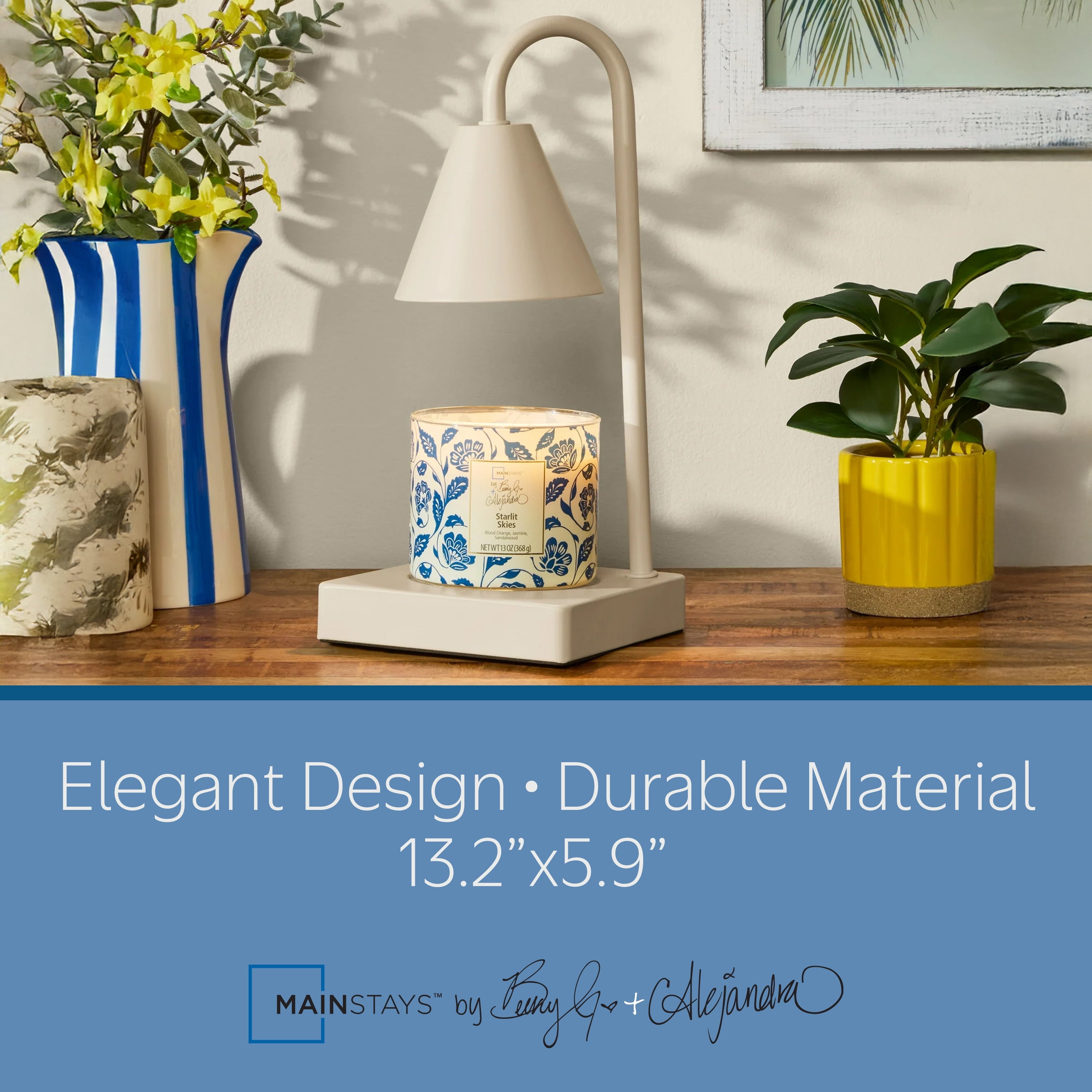 Candle Warmer Lamp, Wax Candle Warmer for Home Fragrance, Beige