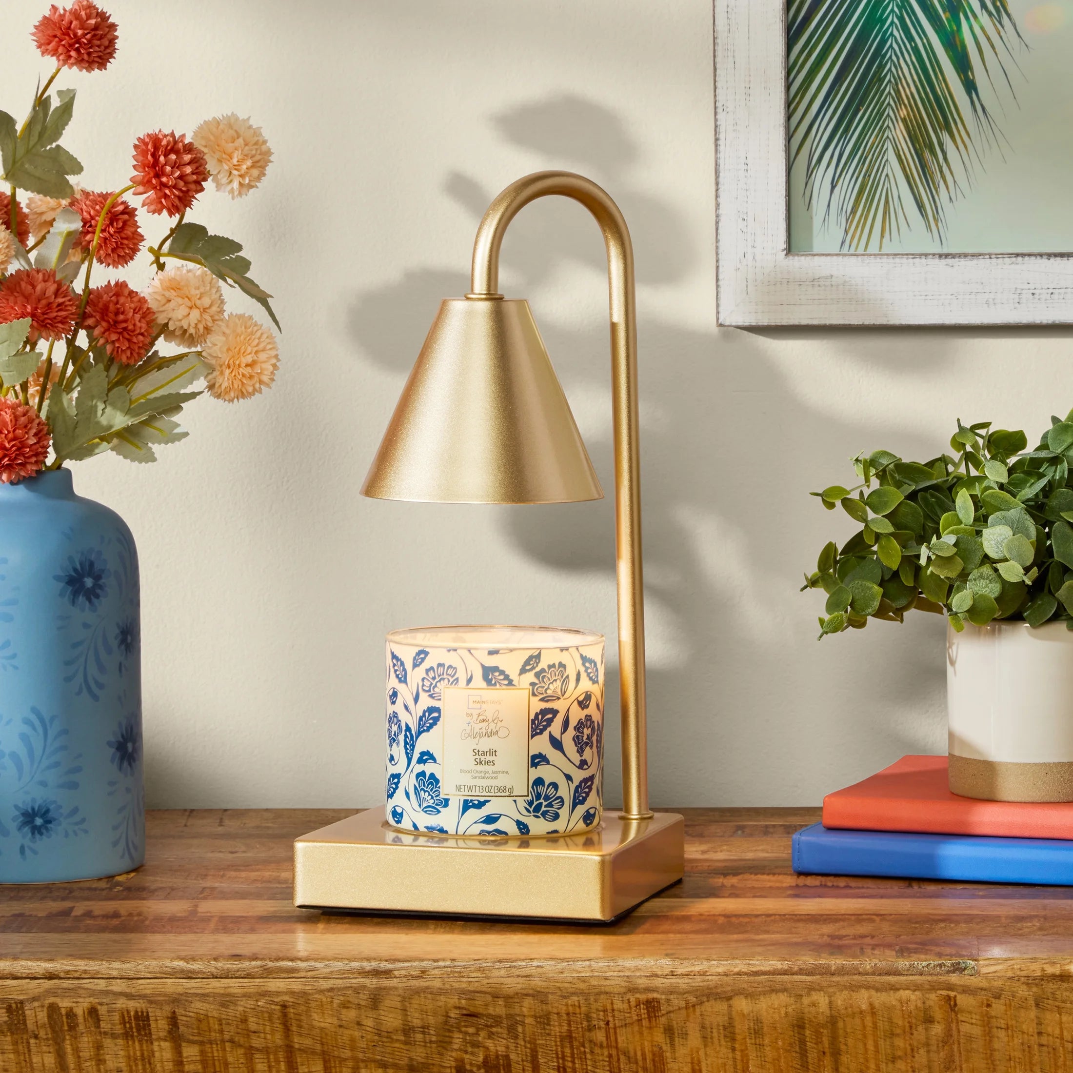 Candle Warmer Lamp, Wax Candle Warmer for Home Fragrance, Gold